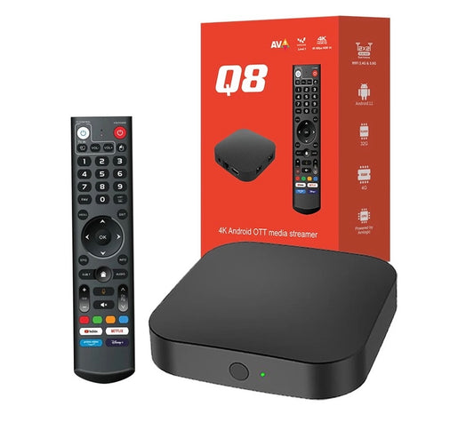 Q8 4K TV Box