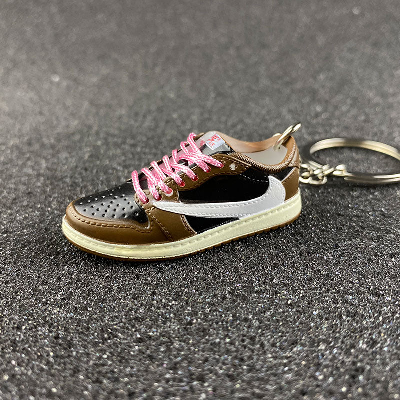 Sneaker Keychain 3D AJ Dunk Low Travis Scott - Bair Gifts