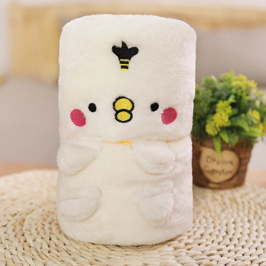 Chicken Blanket Kids Rolled up Fleece - Bair Gifts