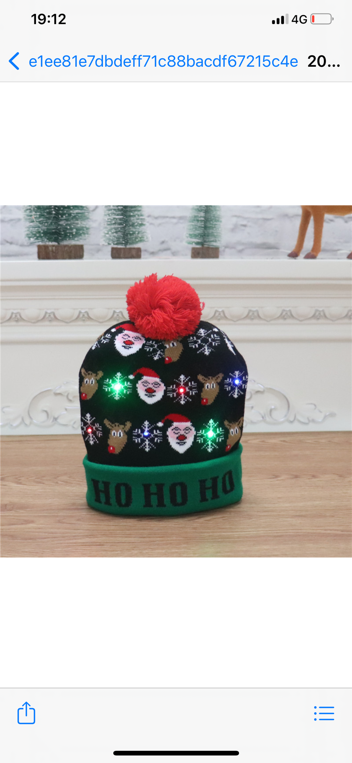 Christmas LED Hat