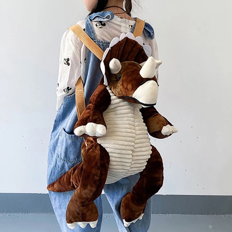 Dinosaur 3D School Bag Backpack Bag Unisex