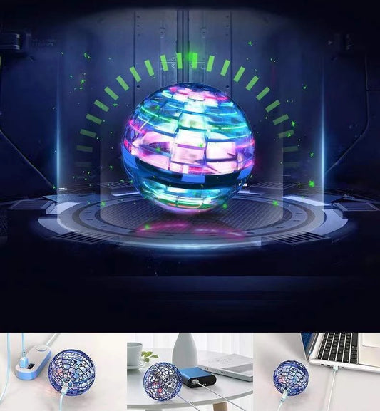 Pro Flying Space Orb Magic Mini Drone UFO Boomerang Toy New - Bair Gifts
