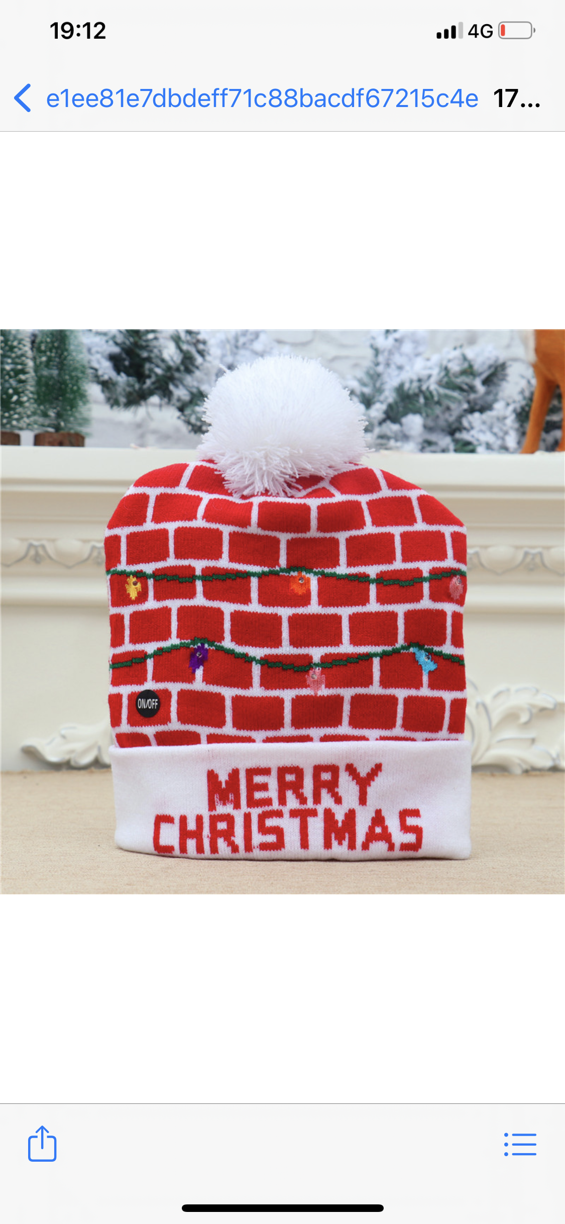 Christmas LED Hat
