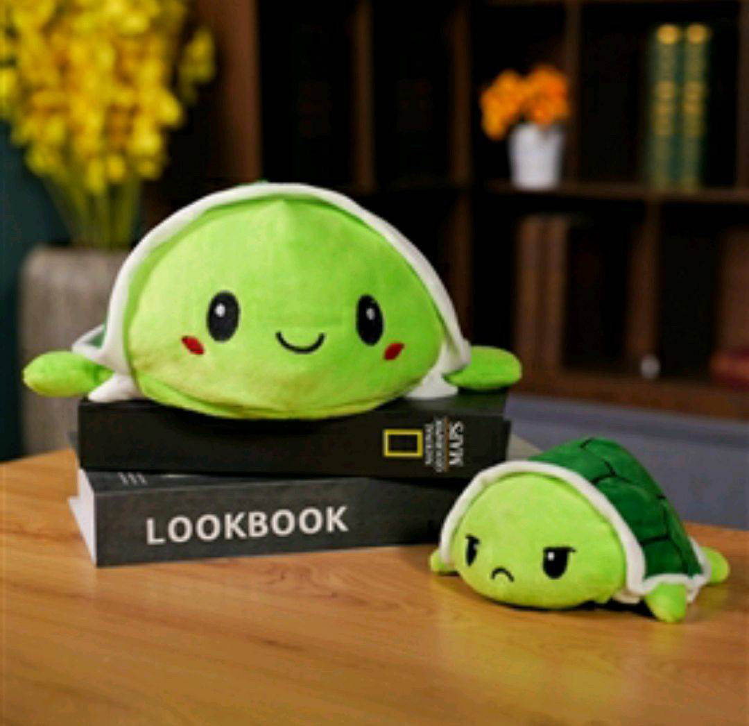 Cute Reversible Tortoise Plush Toy - Bair Gifts
