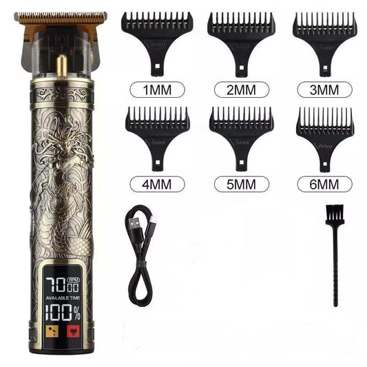 Hair Clipper USB LCD machine