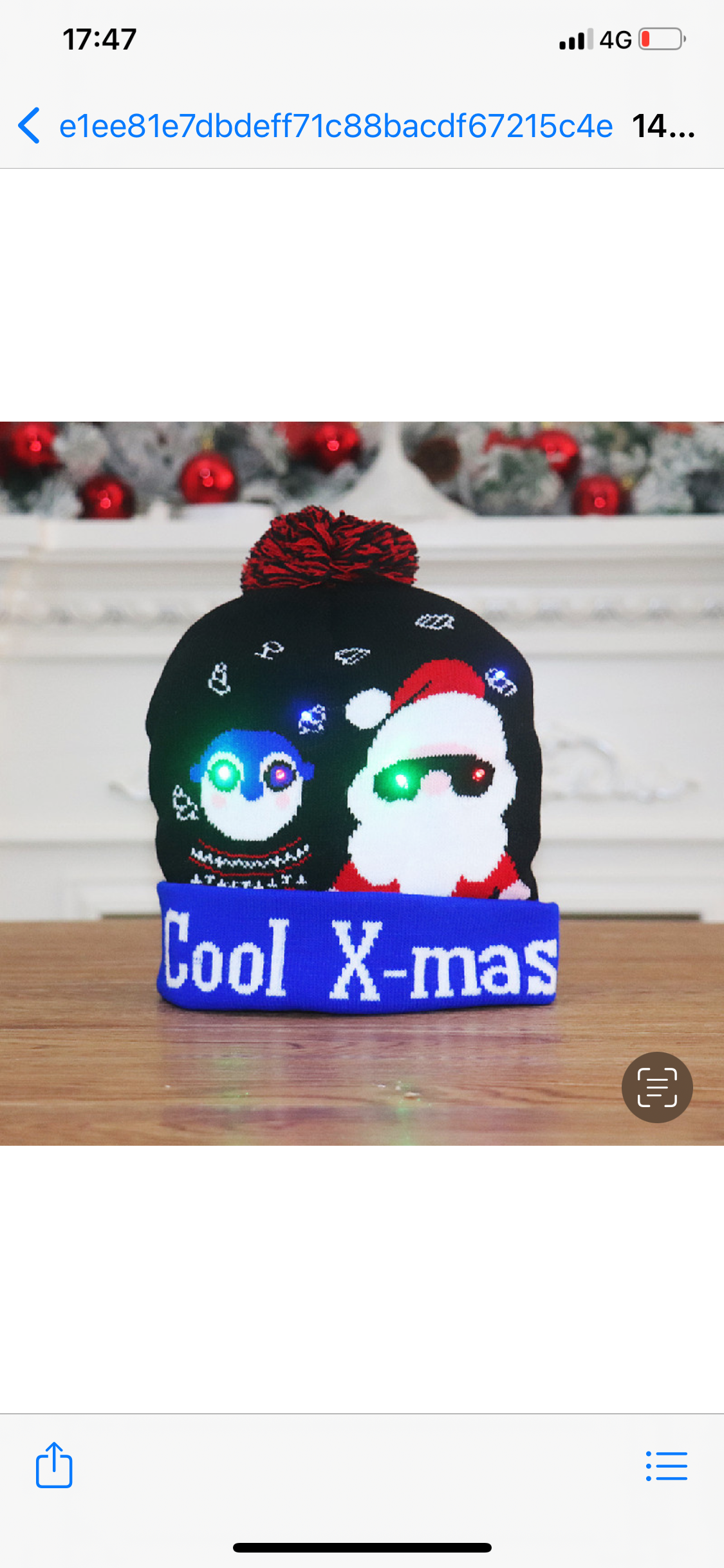 Christmas LED Hat