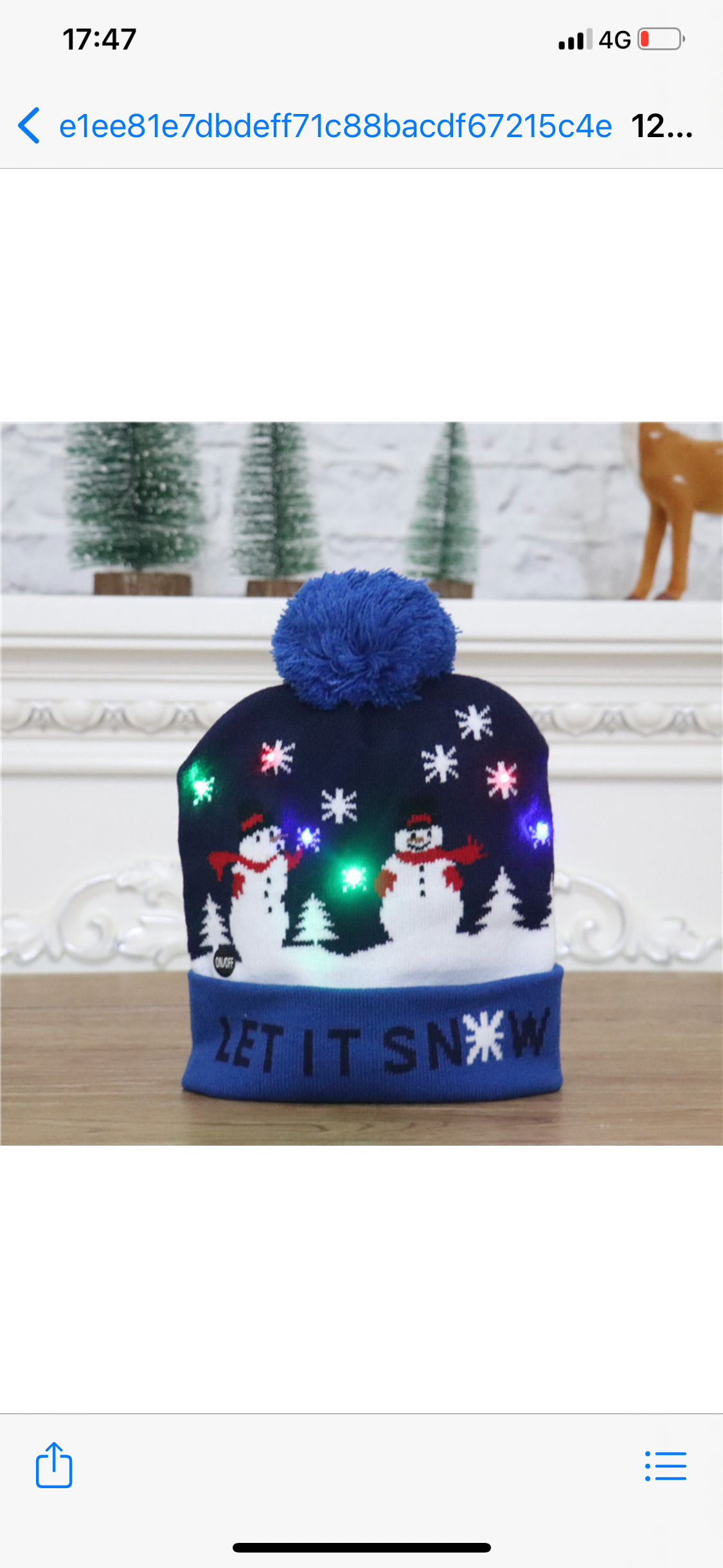 Christmas LED Hat