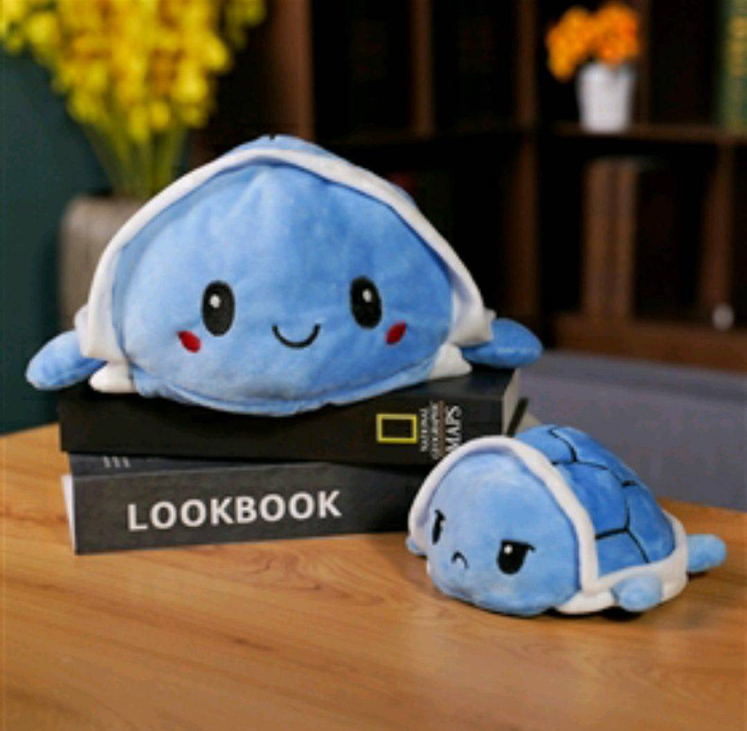 Cute Reversible Tortoise Plush Toy - Bair Gifts