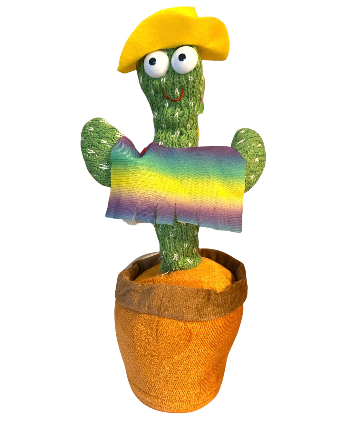 Glow Dancing Recording Cactus Plush kids Toy USB version New