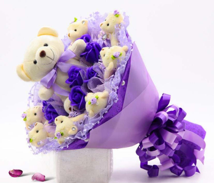 Teddy Flower Bouquets