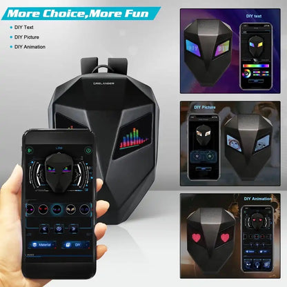 LOY LED BACKPACK MOTORCYCLE - WATERPROOF - HARDTOP