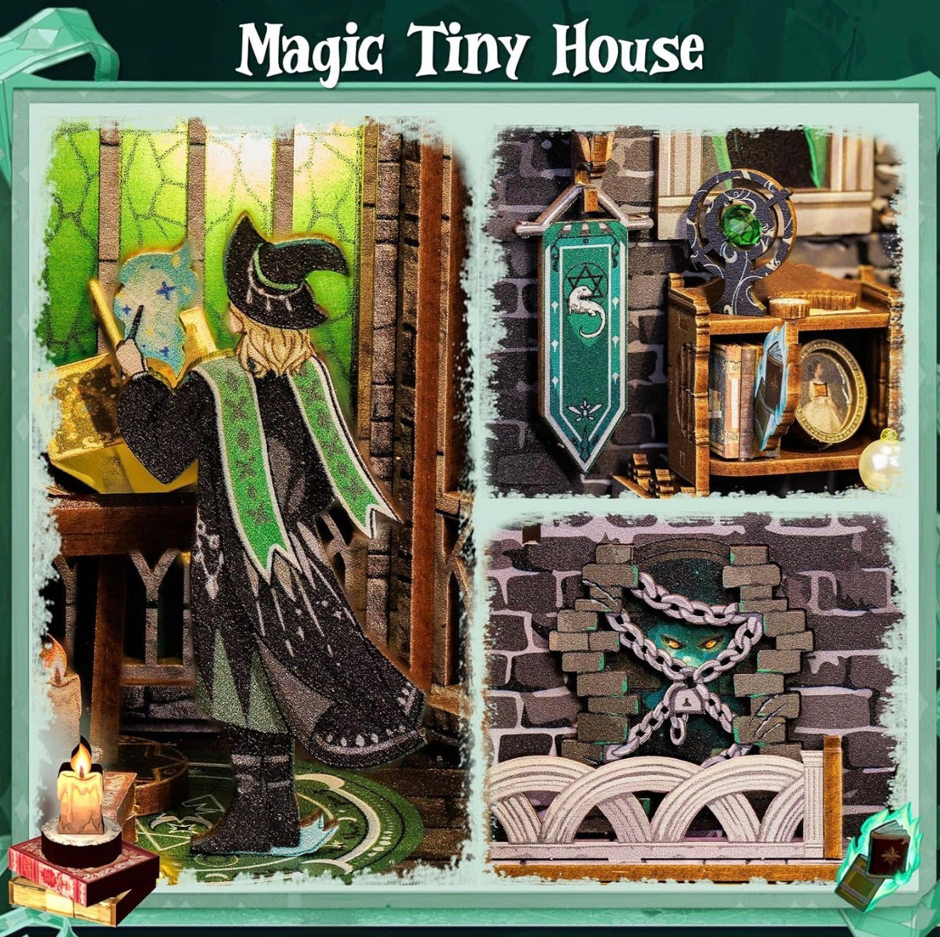 The Wizard Darkness Common Room BookNook