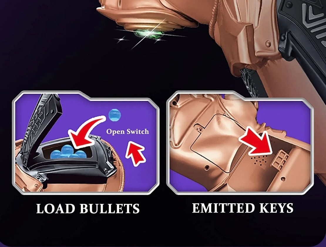 Thanos Electrical Gun Gel Blaster includes 2500 Gel