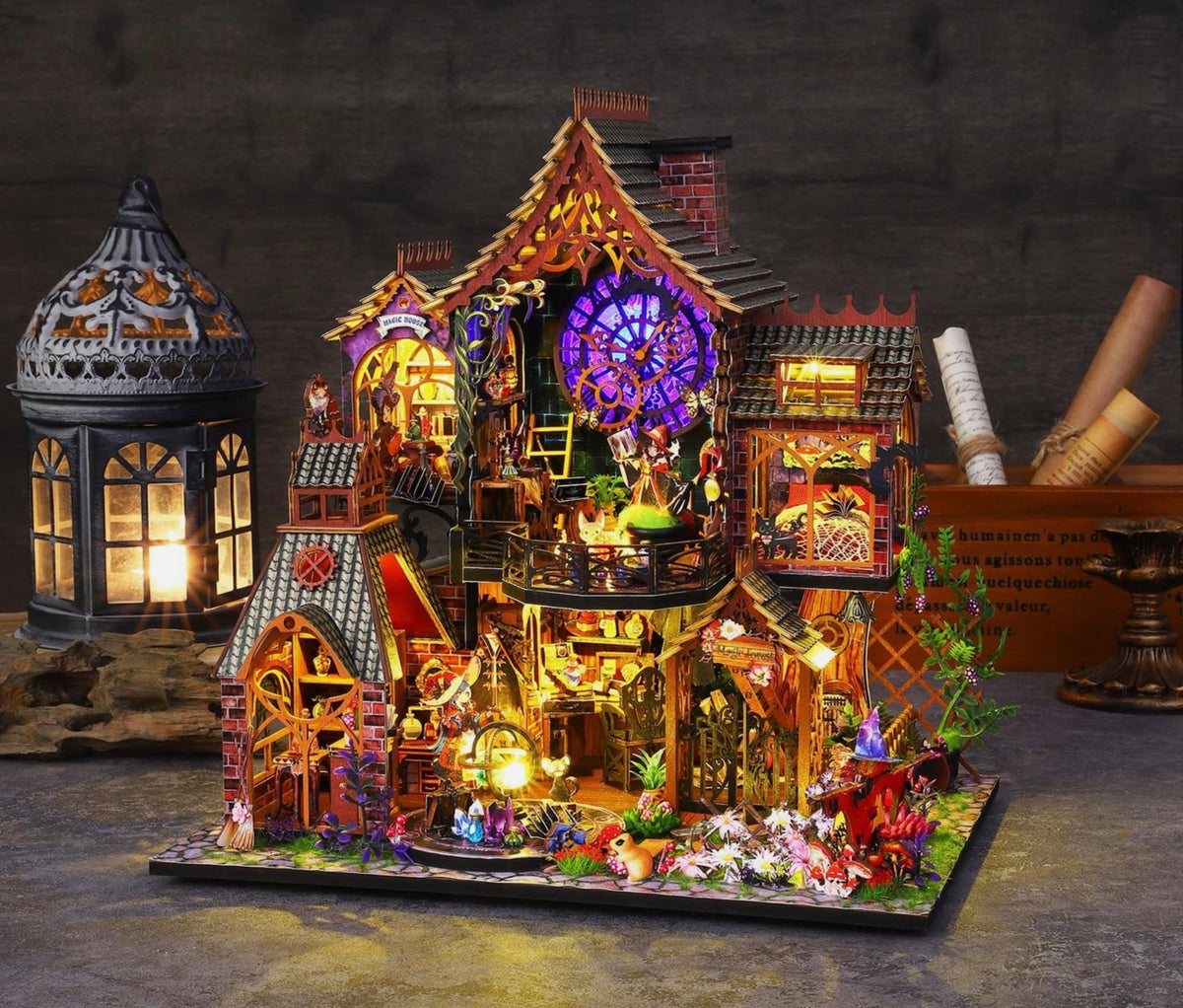 Magic Forest Book Nook LED DIY kit – photo 1