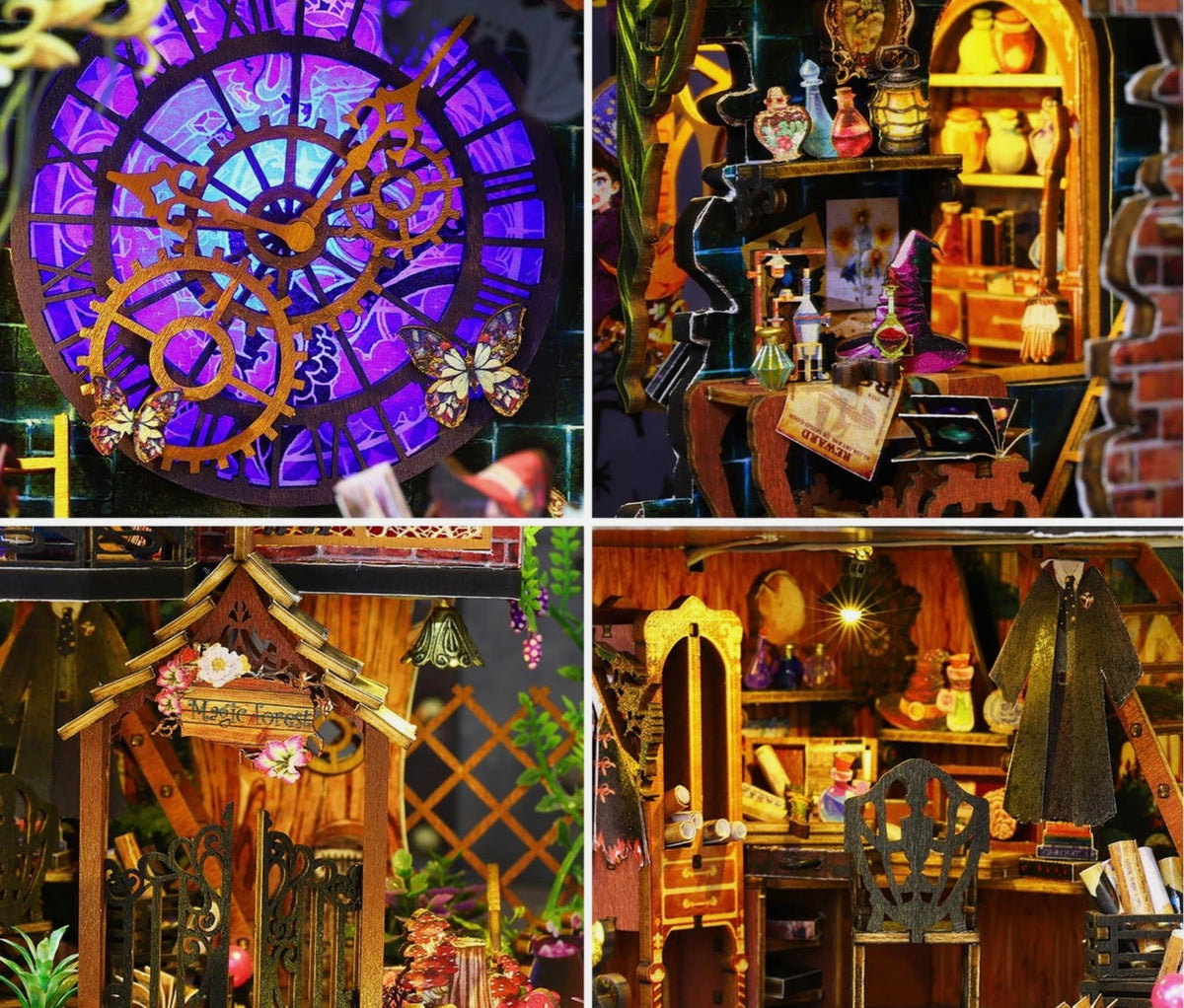 Magic Forest Book Nook LED DIY kit – photo 4
