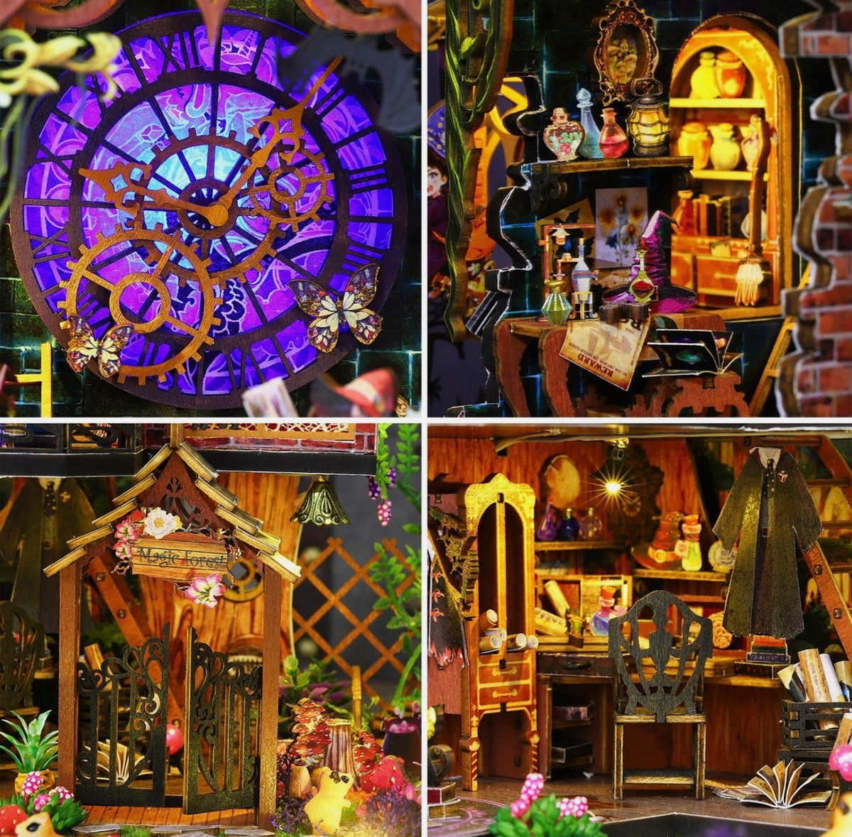 Magic Forest Book Nook LED DIY kit – photo 5