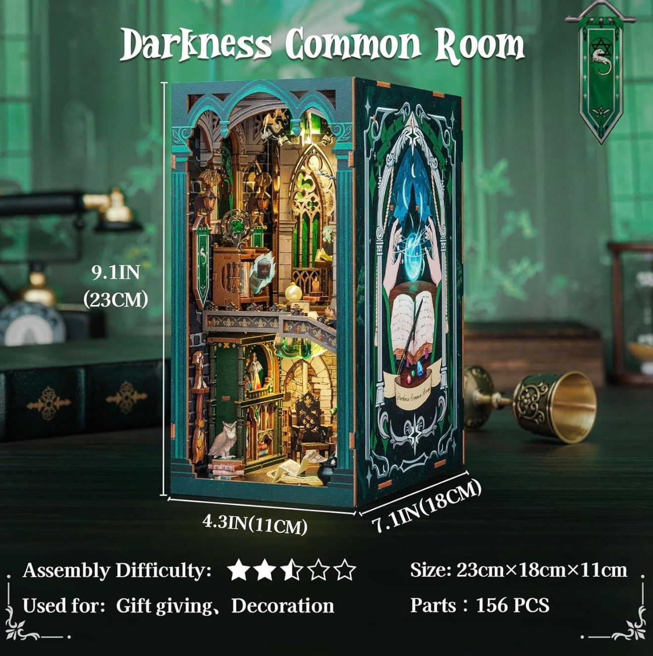 The Wizard Darkness Common Room BookNook