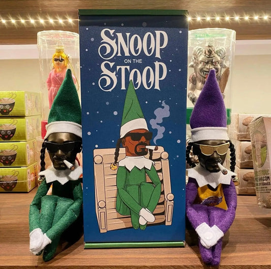 Snoop On The Stoop - Novelty Snoop Dogg Elf Christmas Doll