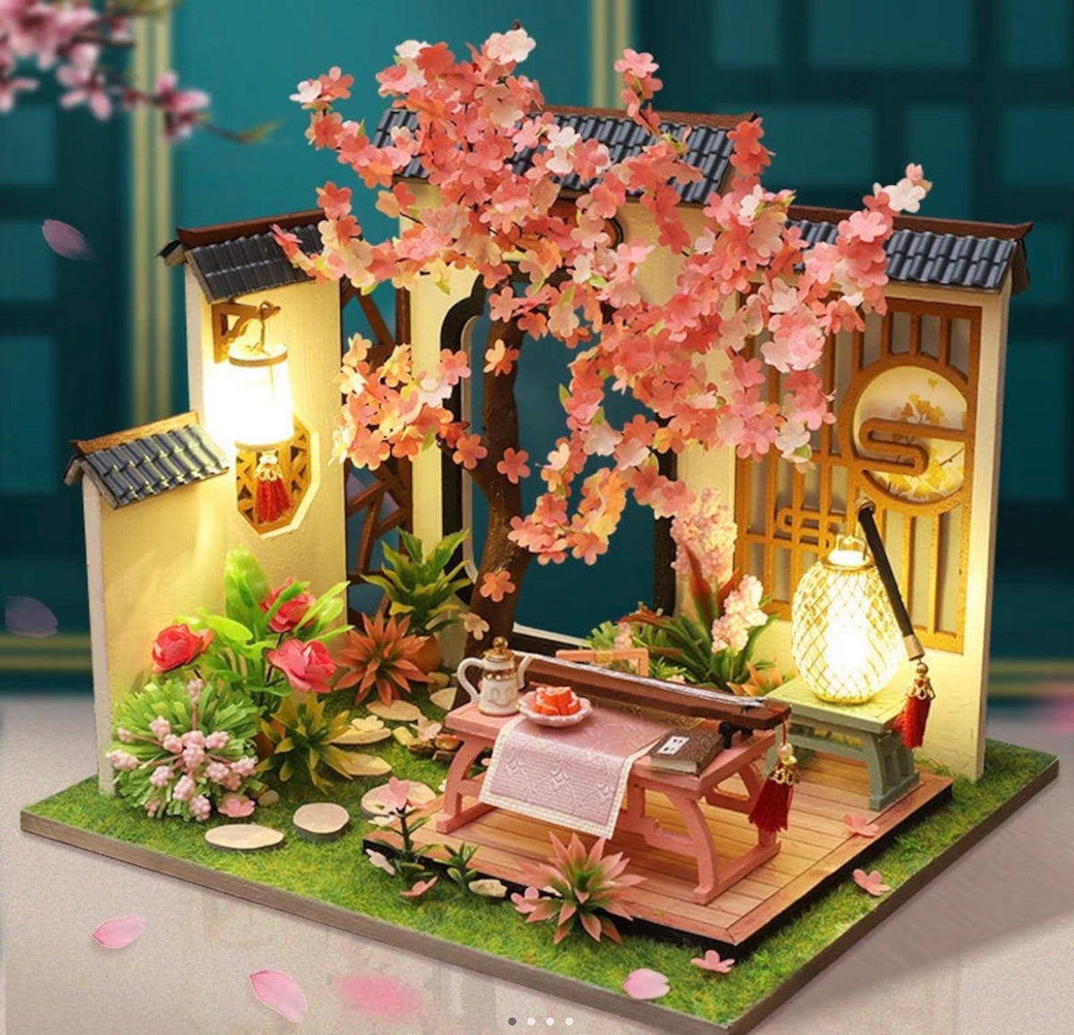 Cherry Blossom Japanese DIY miniature LED kit