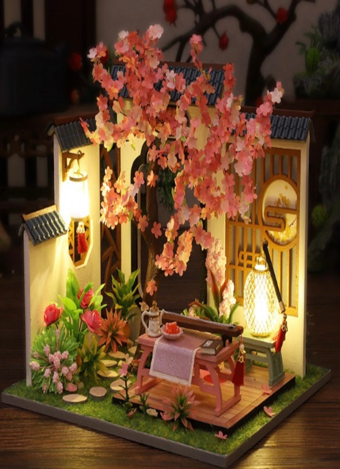 Cherry Blossom Japanese DIY miniature LED kit
