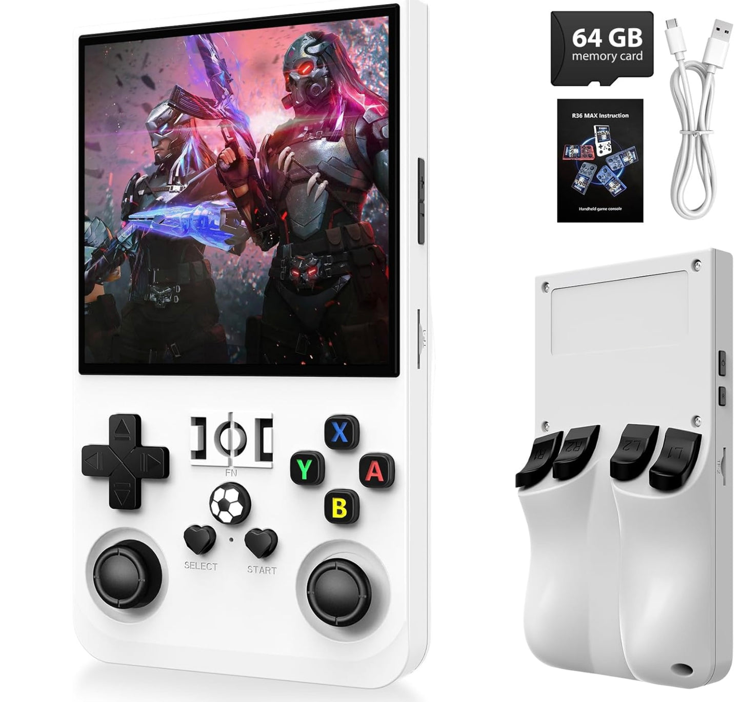 R36 Max 64GB Handheld Console