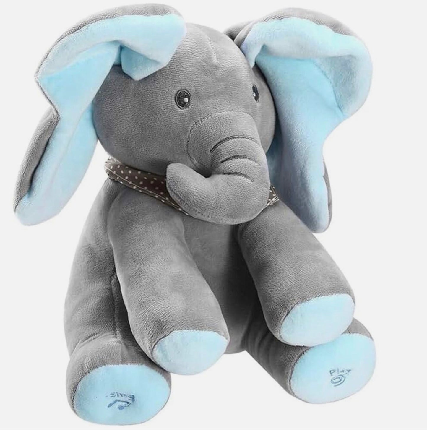 PEEK-A-BOO SOFT ELEPHANT DOLL BABY PLUSH KIDS TOYS SINGING STUFFED