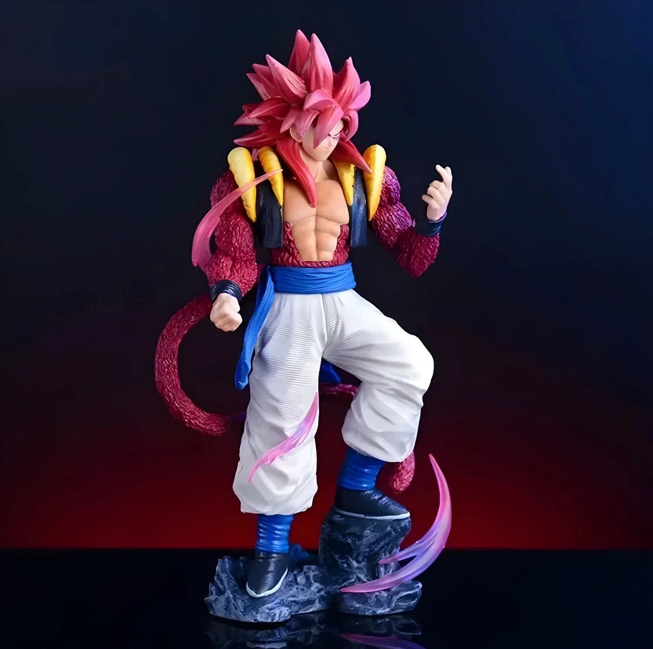 Gogeta Super Saiyan 4 Figure 25cm Dragon Ball PVC Statue Toy