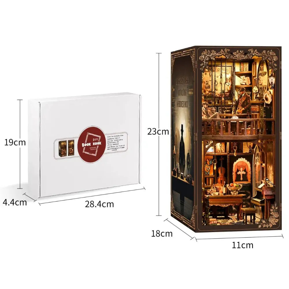 Dark Box Mystery Case DIY Book Nook Kit BV02-017