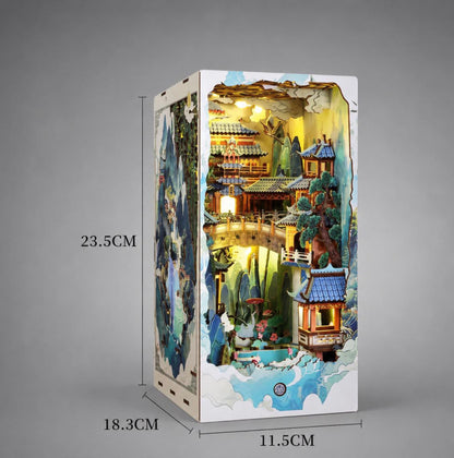 Peng Lai Fairy Island DIY Book Nook Kit JTSL-15A