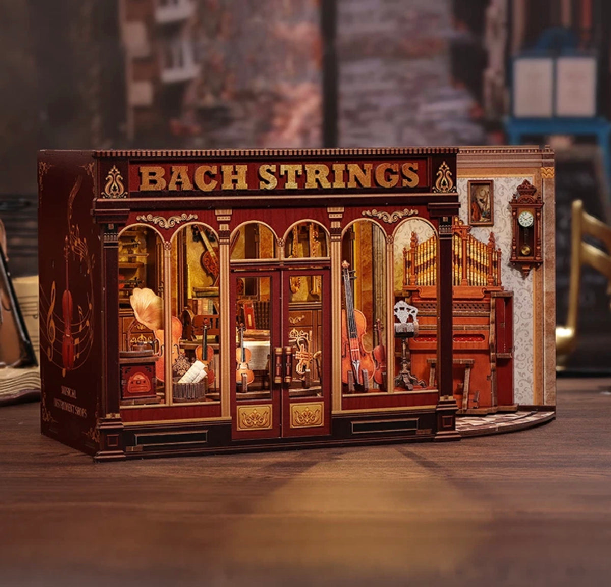 Bach Strings DIY miniature music shop kit