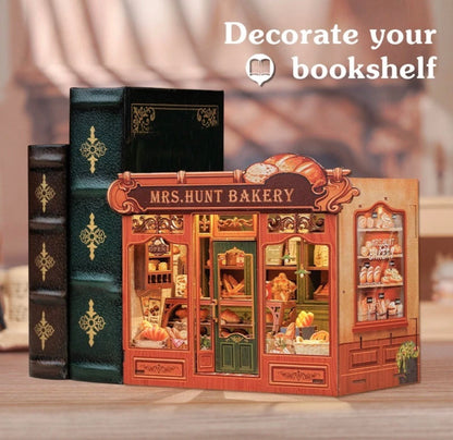 Mrs. Hunt Bakery DIY miniature book nook kit