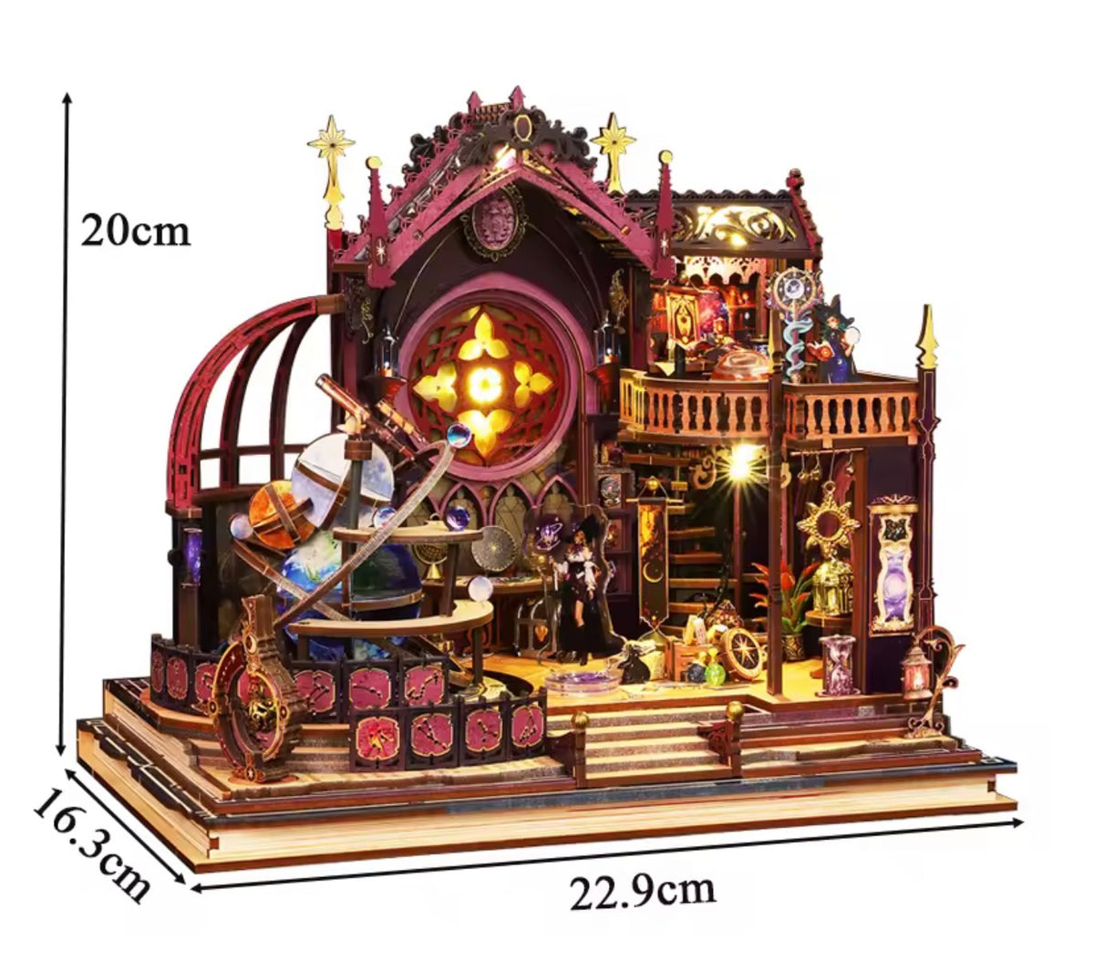 Star-Gazer's Sanctum Cottage dimensions