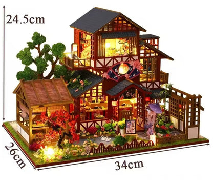 P015-A Japanese courtyard model photo 5