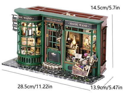 Magic Wand Shop DIY Miniature House Kit