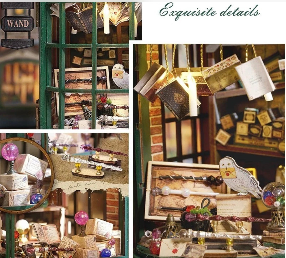 Magic Wand Shop DIY Miniature House Kit
