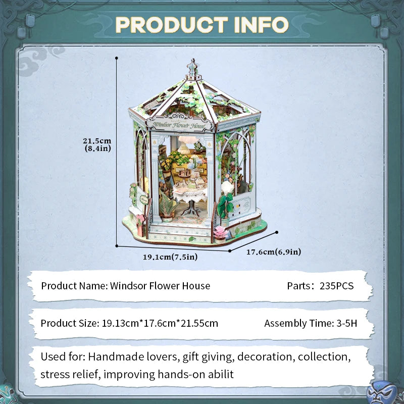 CUTEBEE Windsor Flower House product image 4