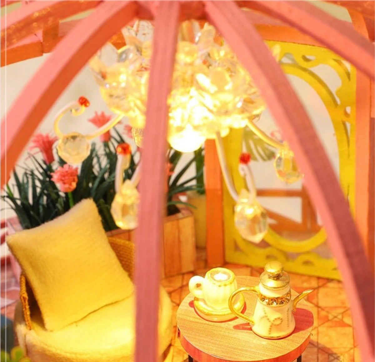 Cake Coffee and Flower Shop ES006-A miniature kit detail