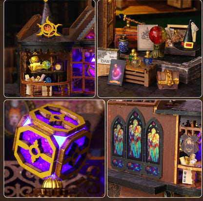Magic Treasure House ES016-A miniature DIY house kit — view 3
