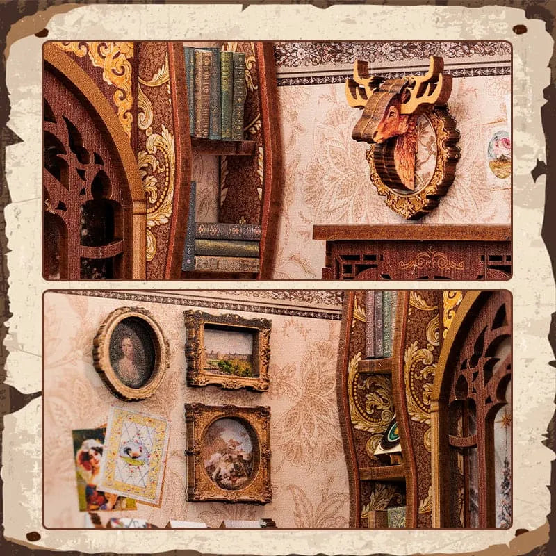 CUTEBEE Bookshop Memories SD01 DIY Wooden Book Nook Kit