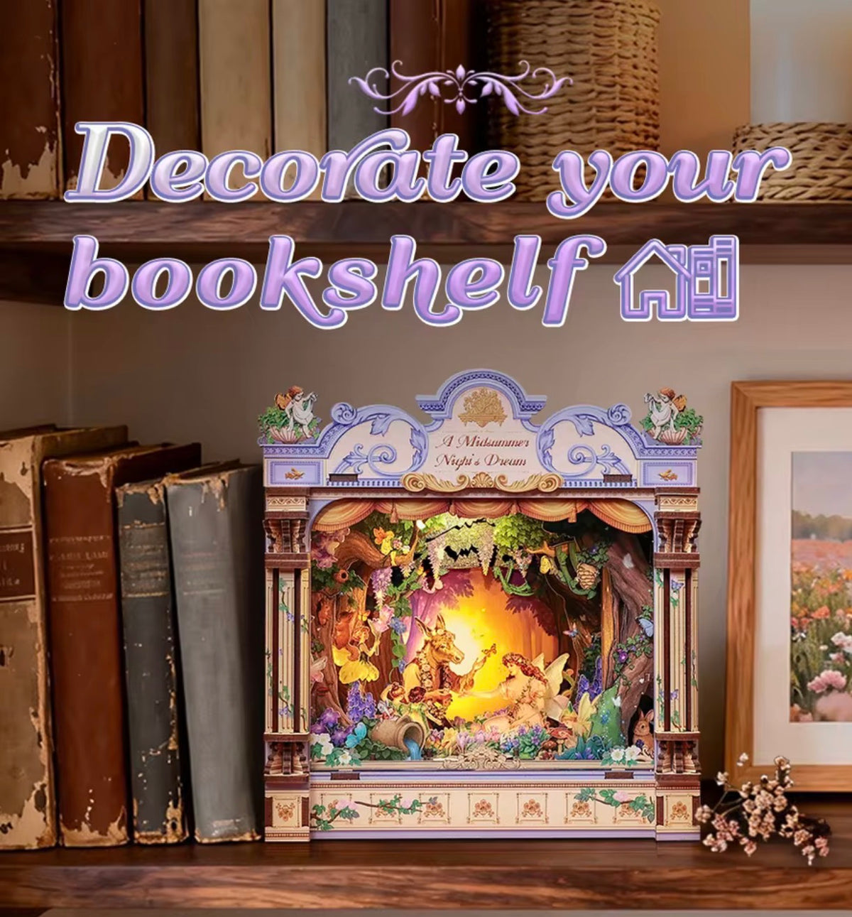 CUTEBEE Midsummer Dream DIY Book Nook Kit TTKA201