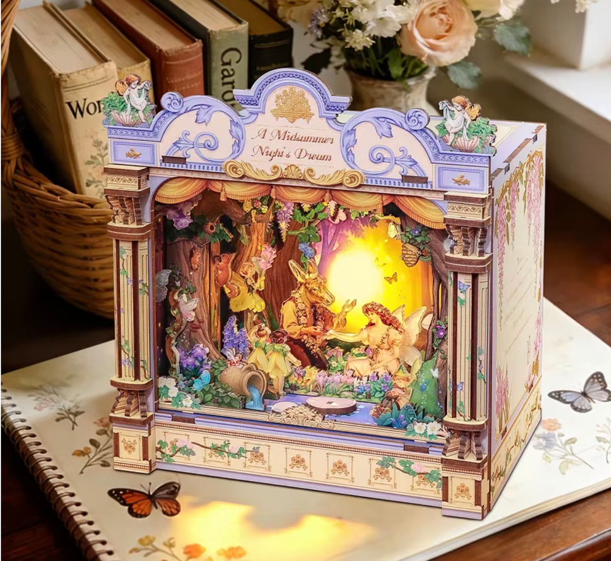 CUTEBEE Midsummer Dream DIY Book Nook Kit TTKA201