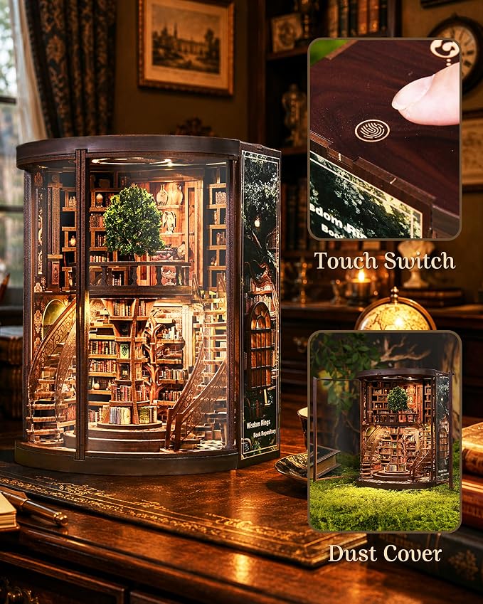 Wisdom Rings AH01-005 book nook photo 3