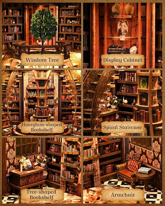 Wisdom Rings AH01-005 book nook photo 4