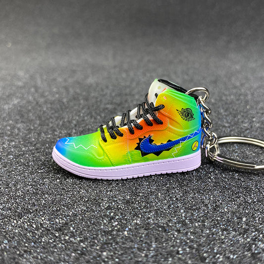 Sneaker Keychain 3D AJ 1 Dunk High - J Balvin - Bair Gifts