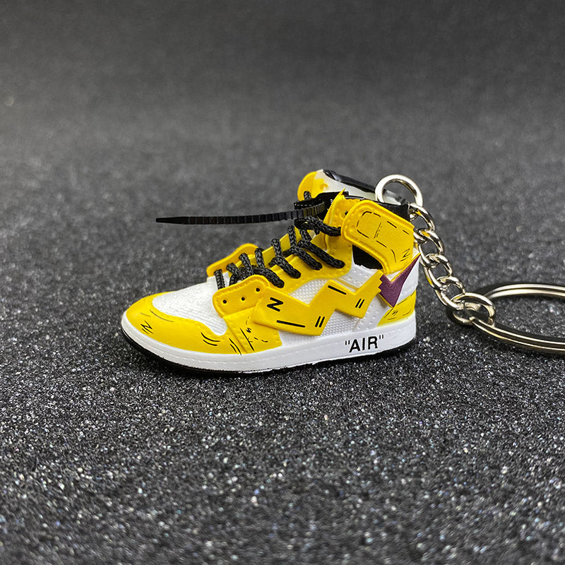 Sneaker Keychain 3D AJ1 X OW X Limited Edition - Bair Gifts