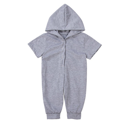 Citgeett Summer 6 Colors Dinosaur Romper Newborn Infant Baby Boys Girls Jumpsuit Cute Zipper Summer Clothes Hooded Outfits