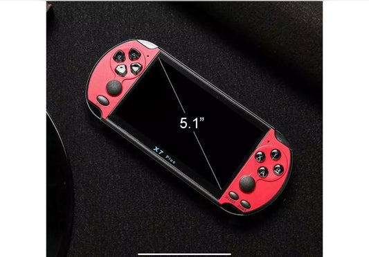 X7 Plus Retro Portable 8GB Video Game Console 5.1” Music MP5 HD Movies Player