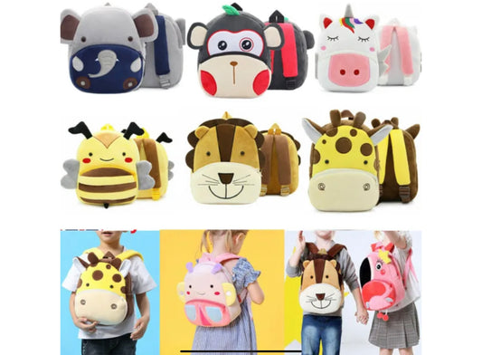 Animal 3D Backpack Boy Girl School Rucksack