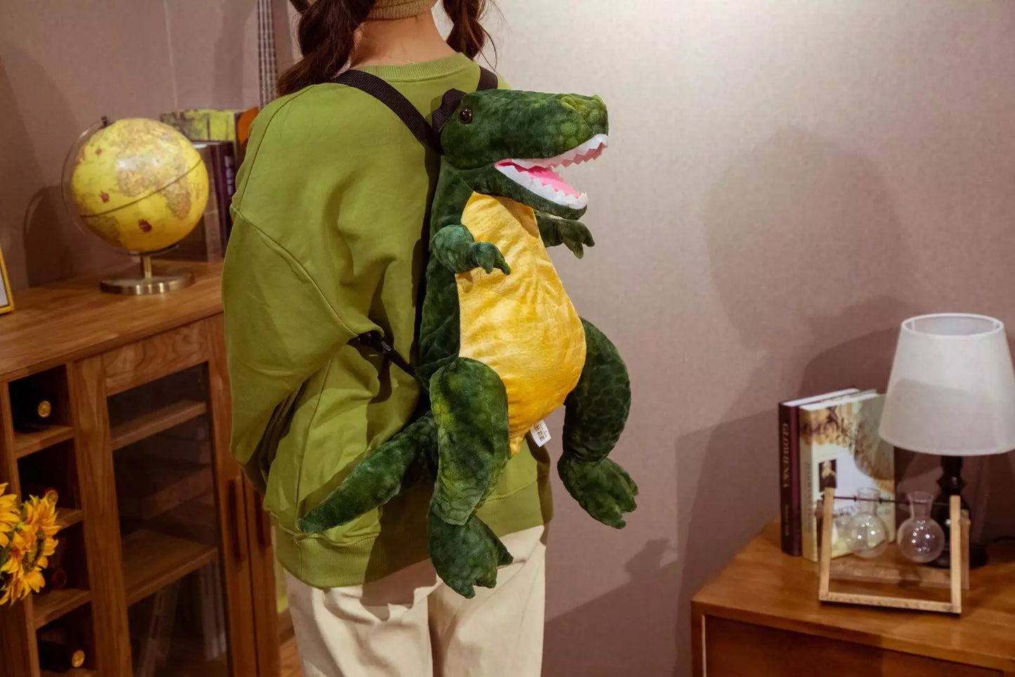 Dinosaur 3D School Bag Backpack Bag Unisex