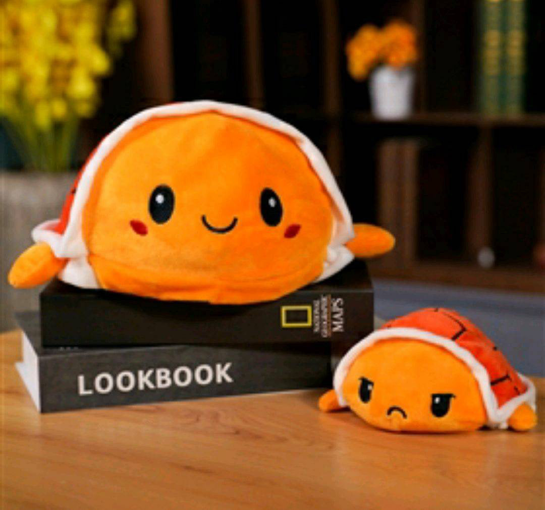 Cute Reversible Tortoise Plush Toy - Bair Gifts